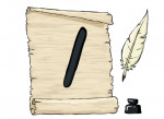 schräg