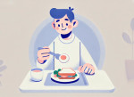 almoçar