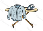 ironing board