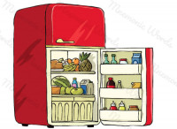 fridge — холодильник