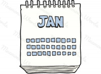 month — one of the twelve main periods in a year