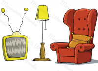 living room — гостиная
