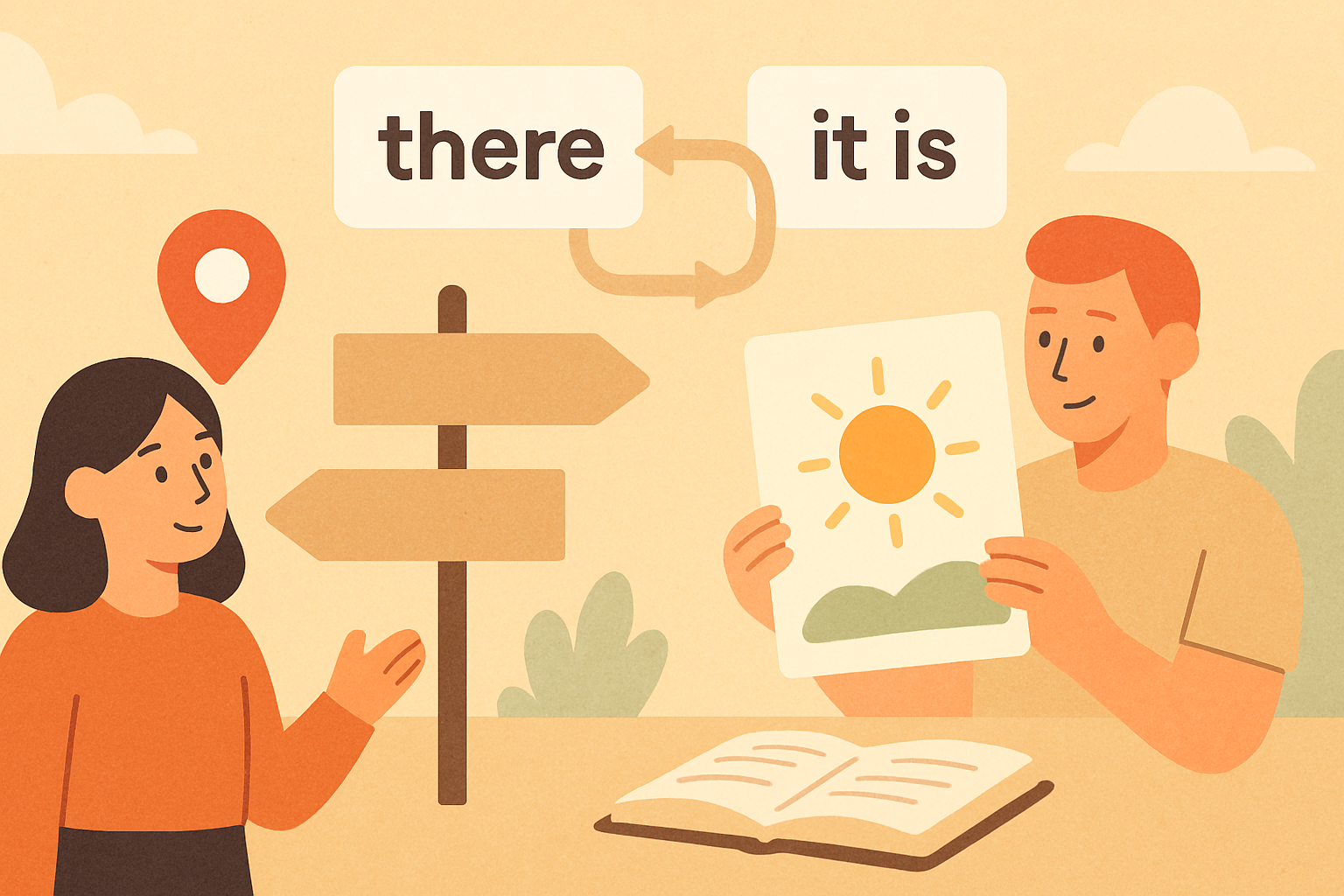 There is / it is: чому «там є» і «це є» — не одне й те саме