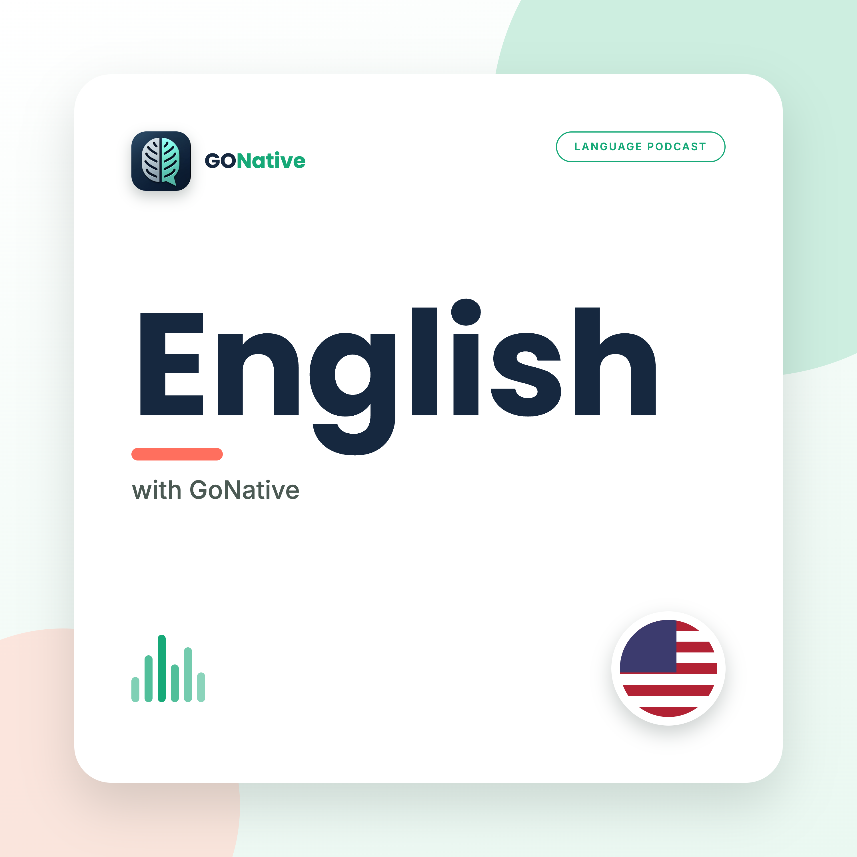 English with GoNative podcast artwork